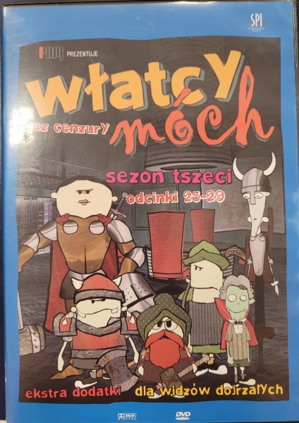 WŁATCY MÓCH SEZON 3 ODC 25-29 DVD 