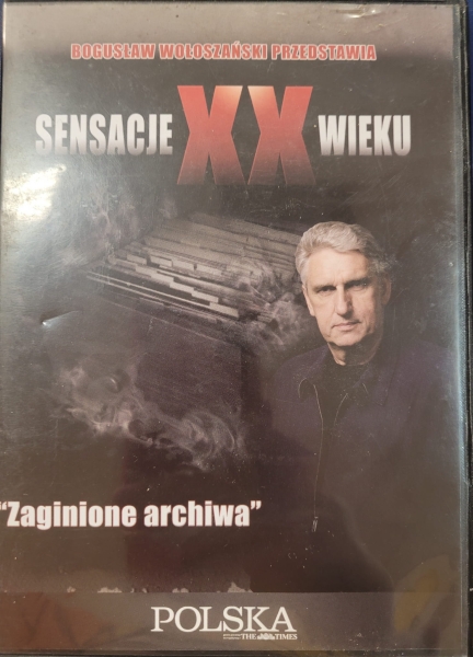 SENSACJE XX WIEKU ZAGINIONE ARCHIWA DVD WOŁOSZAŃSKI