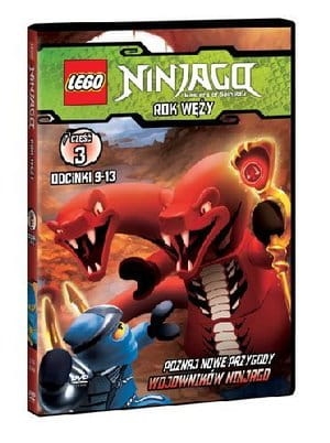 NINJAGO ROK WĘŻY CZ 3 ODC 9-13 DVD 