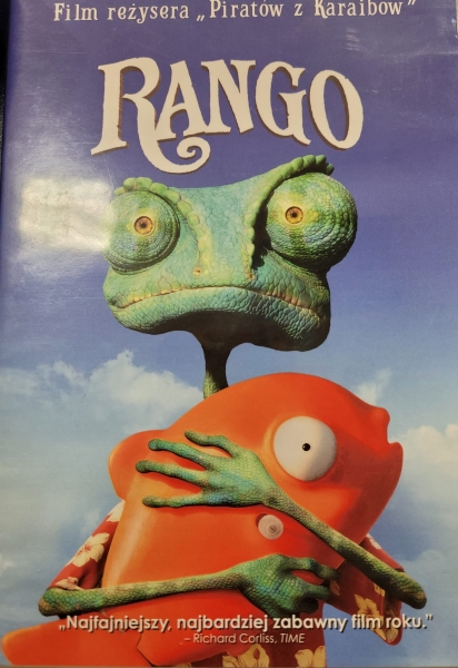 RANGO DVD TRAVERS STONE NOWA