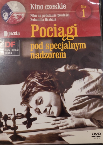 POCIĄGI POD SPECJALNYM NADZOREM DVD VALENTA  NECKAR