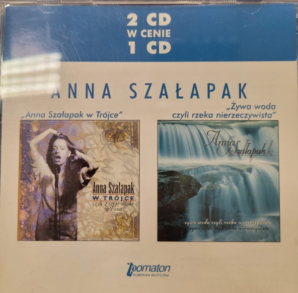 ANNA SZAŁAPAK W TRÓJCE ŻYWA WODA 2 CD