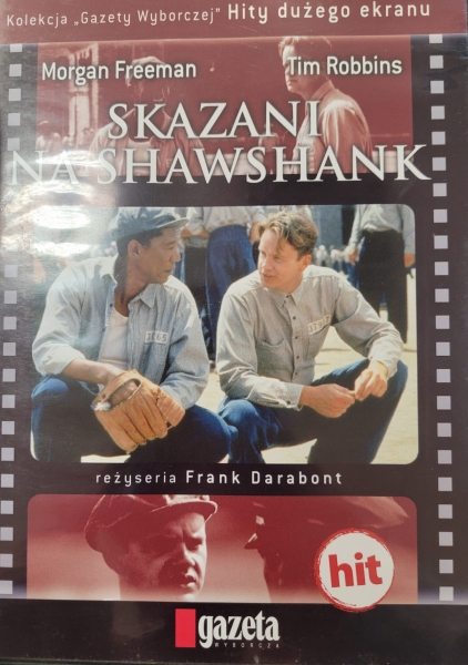 SKAZANI NA SHAWSHANK DVD FREEMAN ROBBINS
