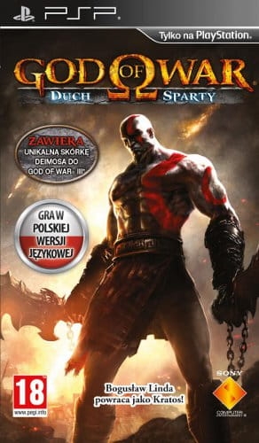 GOD OF WAR DUCH SPARTY PSP BOGUSŁAW LINDA 