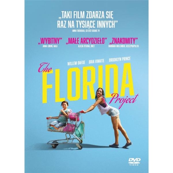 THE FLORIDA PROJECT DVD DAFOE VINAITE 