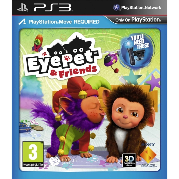 EYEPET I PRZYJACIELE GRA PS3 NOWA