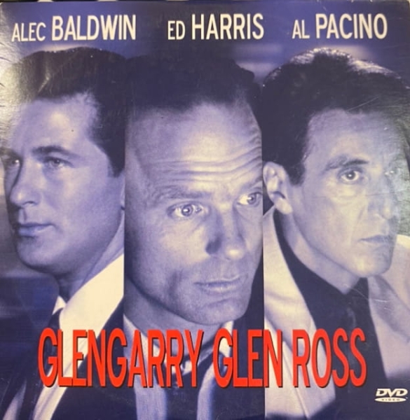 GLENGARRY GLEN ROSS DVD BALDWIN PACINO HARRIS SPACEY 