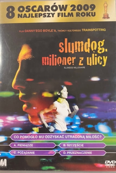 SLUMDOG MILIONER Z ULICY DVD KHAN BACHCHAN GILLIAM