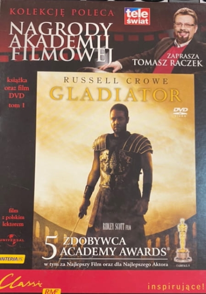 GLADIATOR DVD RUSSEL CROWE SCOTT HARRIS MIRCHELL