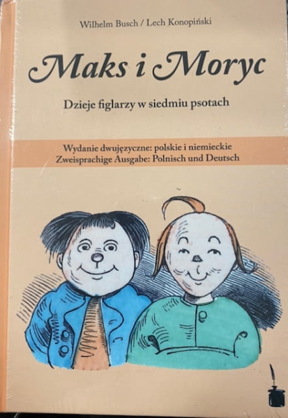 MAKS I MORYC DZIEJE FIGLARZY W 7 PSOTACH NOWA FOLIA
