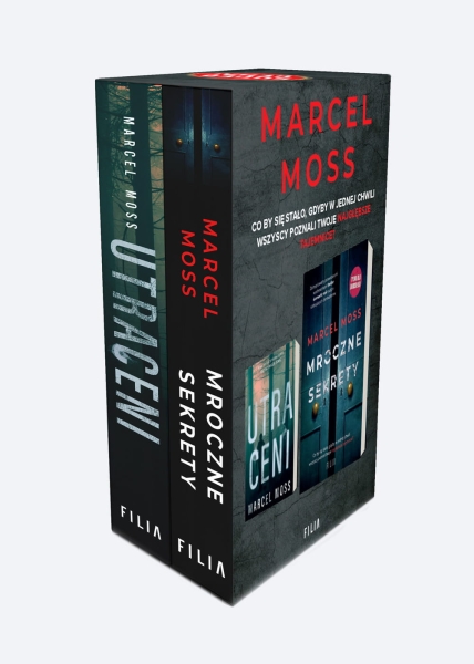 PAKIET UTRACENI MROCZNE SEKRETY MARCEL MOSS NOWA