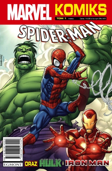 MARVEL KOMIKS SPIDER-MAN TOM 1 HULK IRON MAN  