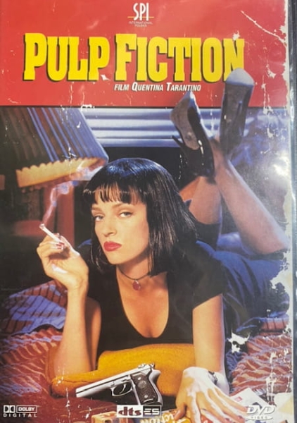 PULP FICTION DVD TARANTINO JACKSON TRAVOLTA THURMAN