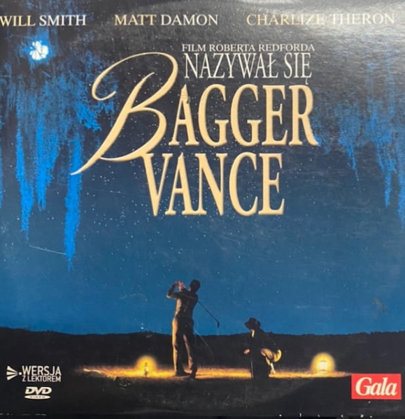 NAZYWAŁ SIĘ BAGGER VANCE DVD SMITH DAMON THERON 