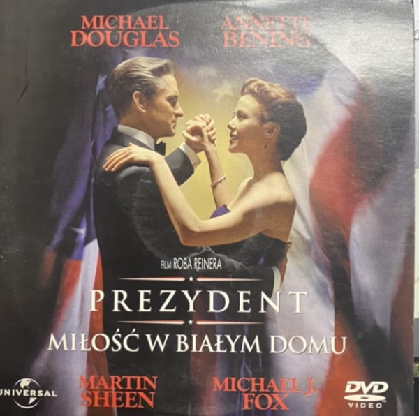PREZYDENT MIŁOŚĆ W BIAŁYM DOMU DVD DOUGLAS BENING