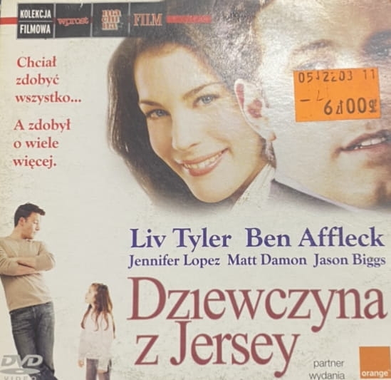 DZIEWCZYNA Z JERSEY DVD ROOT STARR DAMON