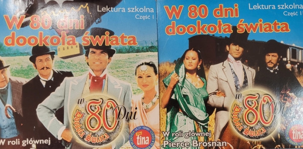 W 80 DNI DOOKOŁA ŚWIATA CZ 1-2 DVD BROSNAN 