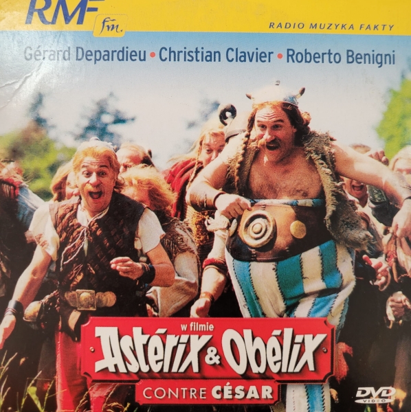 ASTERIX I OBELIX KONTRA CEZAR DVD DEPARDIEU ZIDI