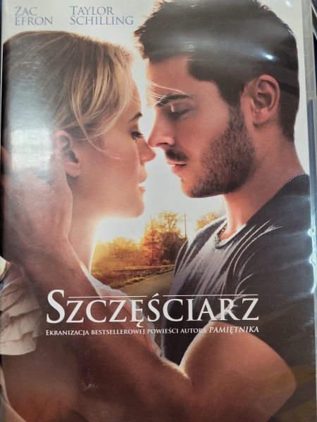 SZCZĘŚCIARZ DVD EFRON  SCHILLING 