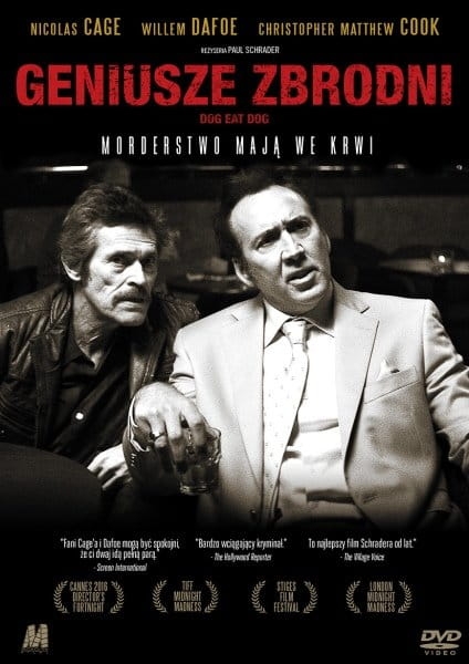 GENIUSZE ZBRODNI DVD CAGE DAFOE COOK  KRAUSE