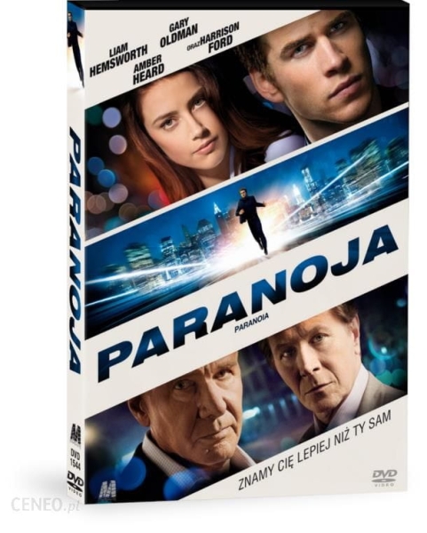 PARANOJA DVD HEMSWORTH HEARD OLDMAN FORD
