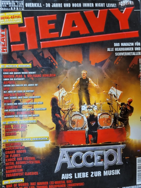 HEAVY ACCEPT AUS LIEBE ZUR MUSIK 
