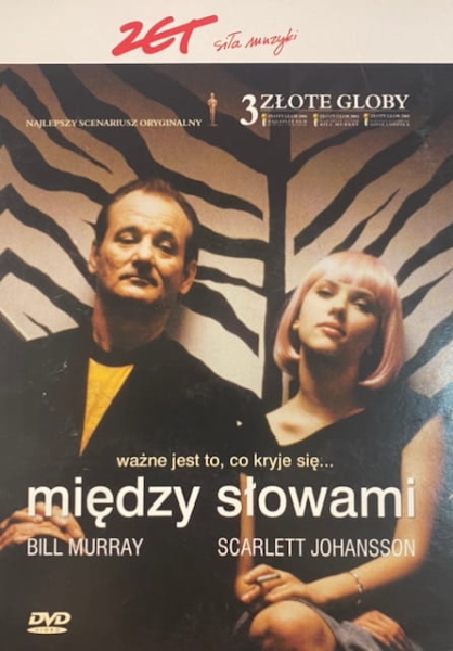 MIĘDZY SŁOWAMI DVD BILL MURRAY JOHANSSON 