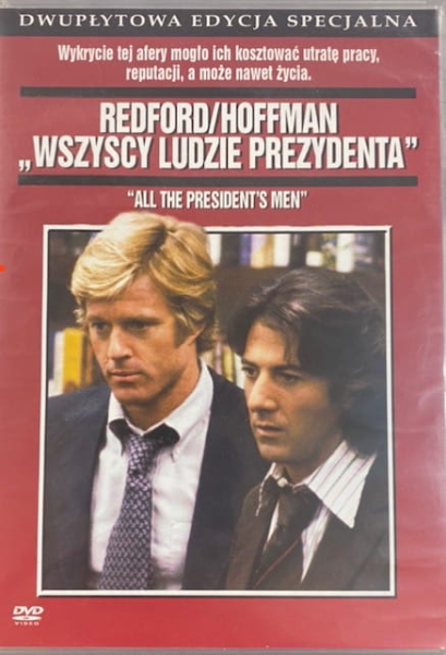 WSZYSCY LUDZIE PREZYDENTA DVD REDFORD HOFFMAN