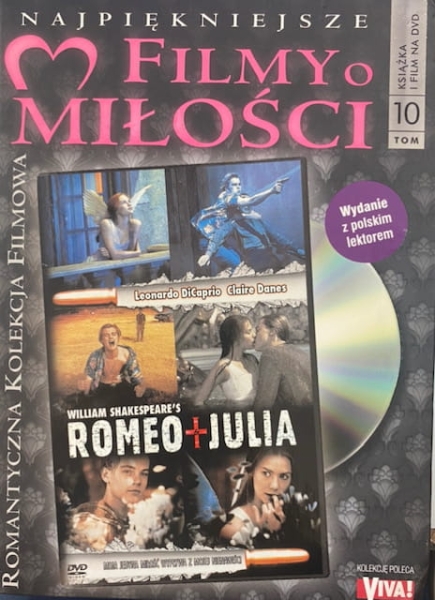 ROMEO I JULIA DVD DICAPRIO DANES LEGUIZAMO
