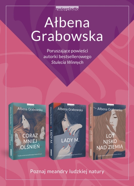 PAKIET CORAZ MNIEJ OLŚNIEŃ LADY M GRABOWSKA NOWA