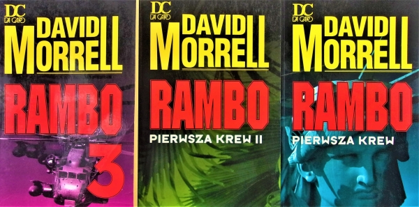 RAMBO PIERWSZA KREW TOM 1-3 D MORRELL 