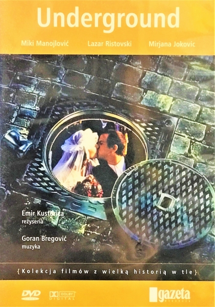 UNDERGROUND DVD KUSTURICA BREGOVIC MANOJLOVIC 