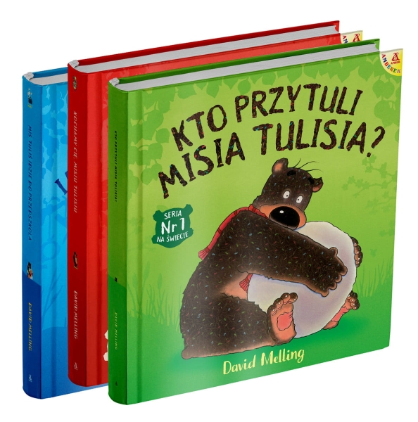 PAKIET KTO PRZYTULI MISIA TULISIA DAVID MELLING NOWA