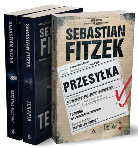 PAKIET PRZESYŁKA TERAPIA OSTATNIE DZIECKO FITZEK NOWA