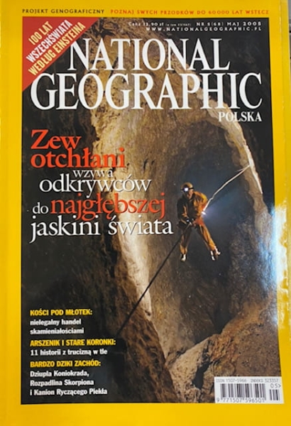 5/2005 NATIONAL GEOGRAPHIC NAJGŁĘBSZA JASKINIA