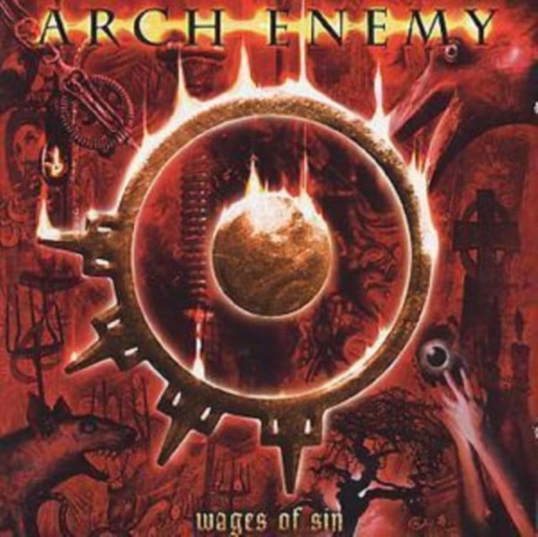ARCH ENEMY WAGES OF SIN BURNING ANGEL  2 CD NOWA