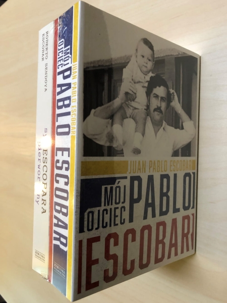 PAKIET MÓJ OJCIEC PABLO ESCOBAR SYN ESKOBARA NOWA