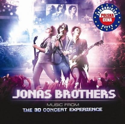 JONAS BROTHERS MUSIC FROM THE 3D HOLD ON CD NOWA