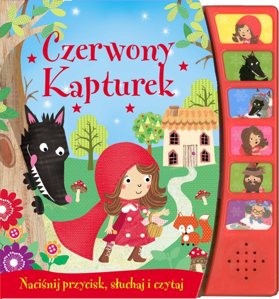 CZERWONY KAPTUREK NACIŚNIJ PRZYCISK NOWA