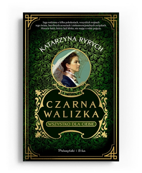 CZARNA WALIZKA WSZYSTKO DLA CIEBIE RYRYCH NOWA