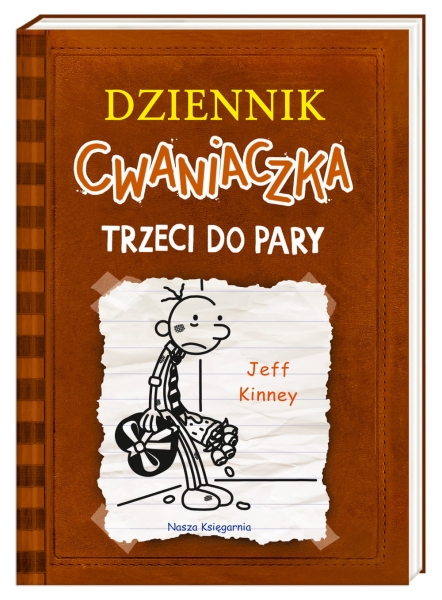 DZIENNIK CWANIACZKA TRZECI DO PARY JEFF KINNEY NOWA