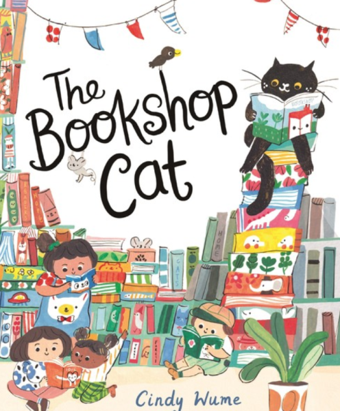 THE BOOKSHOP CAT CINDY WUME NOWA