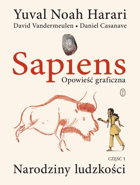 SAPIENS OPOWIEŚĆ GRAFICZNA YUVAL HARARI NOWA