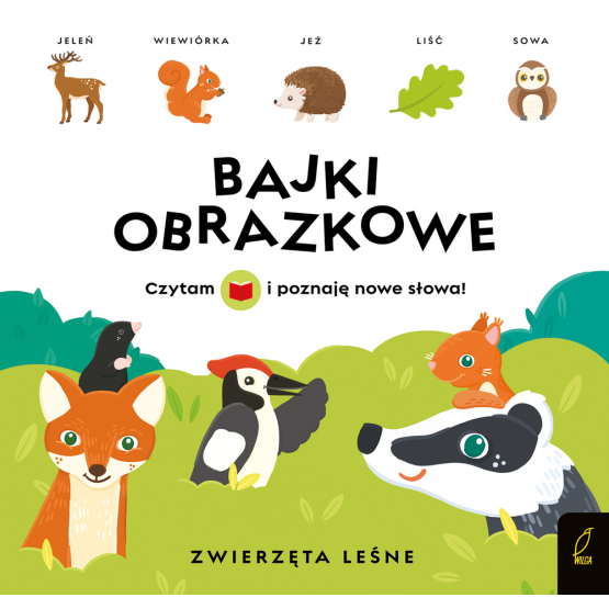 BAJKI OBRAZKOWE ZWIERZĘTA LEŚNE PRACA ZBIOROWA NOWA  