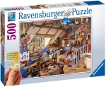 PUZZLE 500 ELEMENTÓW DUŻY FORMAT STRYCH U BABCI 