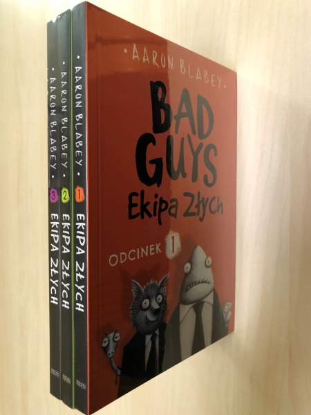 PAKIET BAD GUYS 1-3 AARON BLABEY NOWA