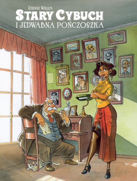 STARY CYBUCH I JEDWABNA POŃCZOSZKA WILLEM NOWA