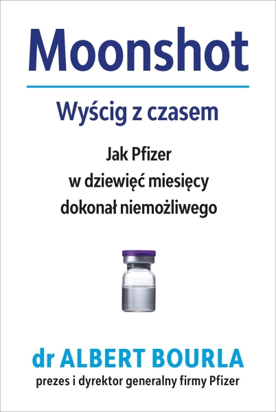 MOONSHOT WYŚCIG Z CZASEM ALBERT BOURLA NOWA