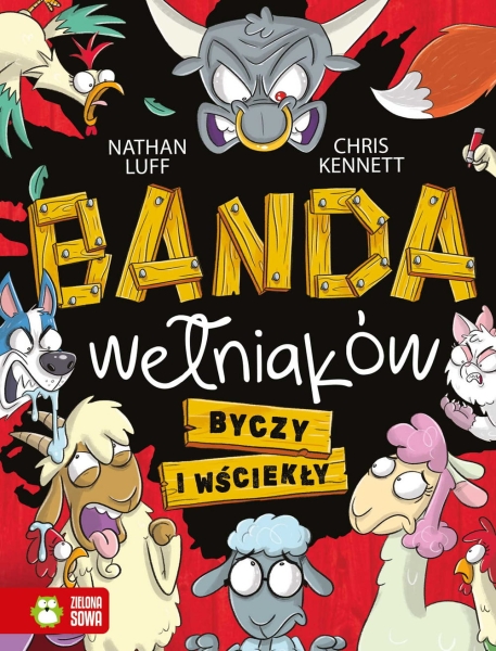 BANDA WEŁNIAKÓW BYCZY I WŚCIEKŁY TOM 2 LUFF NOWA