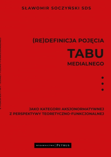 REDEFINICJA POJĘCIA TABU SŁAWOMIR SOCZYŃSKI NOWA